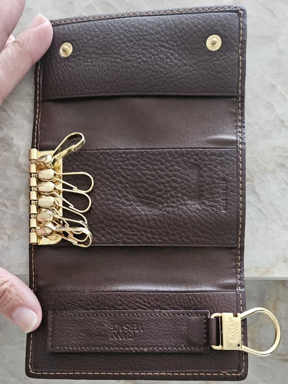 Classic Versace Keyholder And Wallet